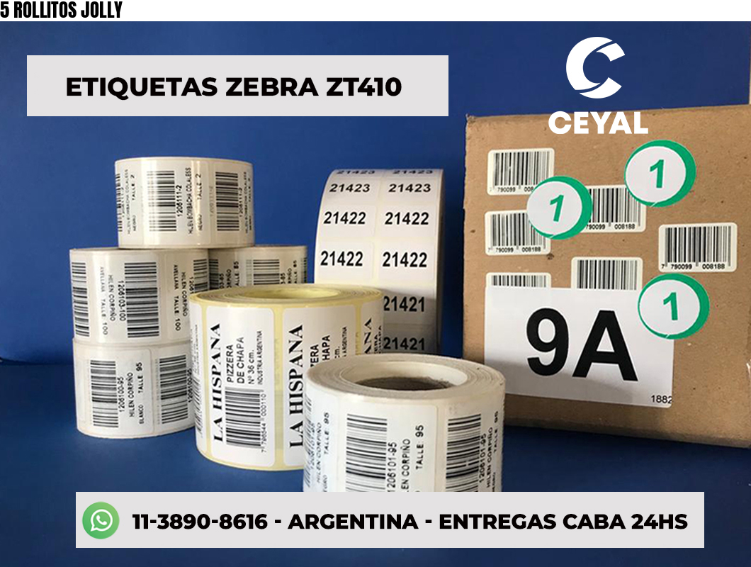 5 ROLLITOS JOLLY
