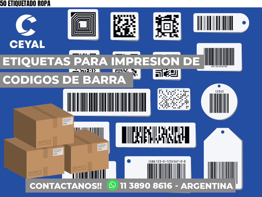 50 ETIQUETADO ROPA