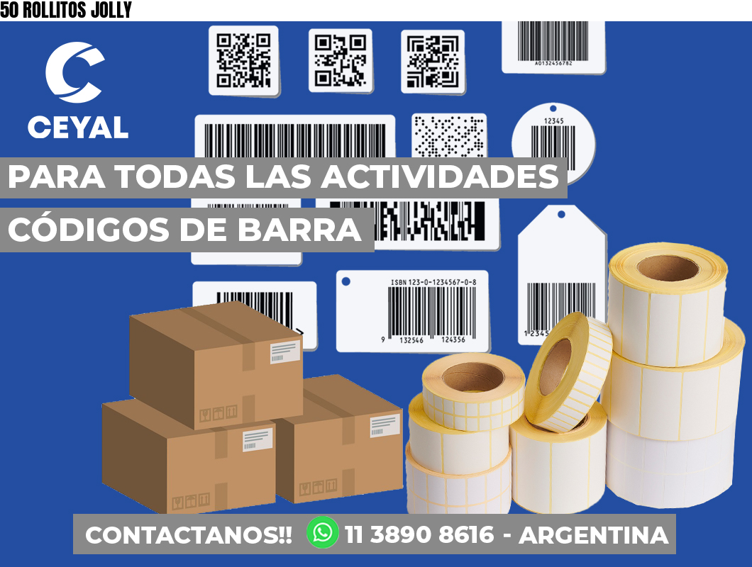 50 ROLLITOS JOLLY