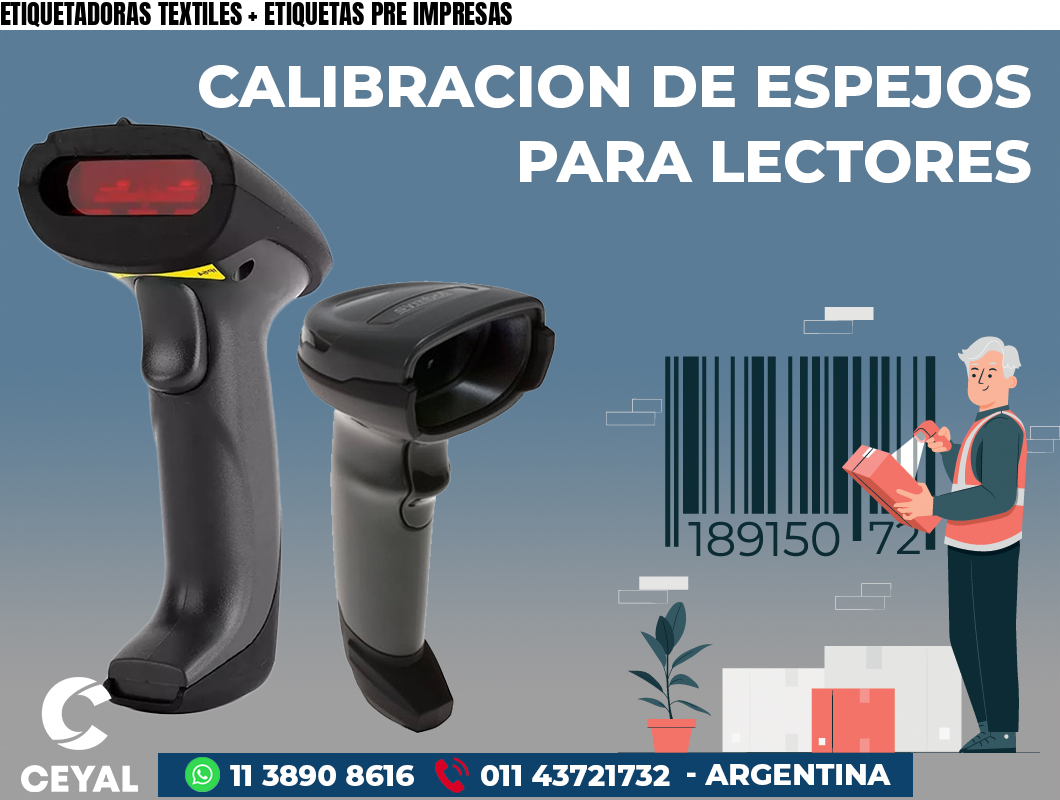 ETIQUETADORAS TEXTILES + ETIQUETAS PRE IMPRESAS