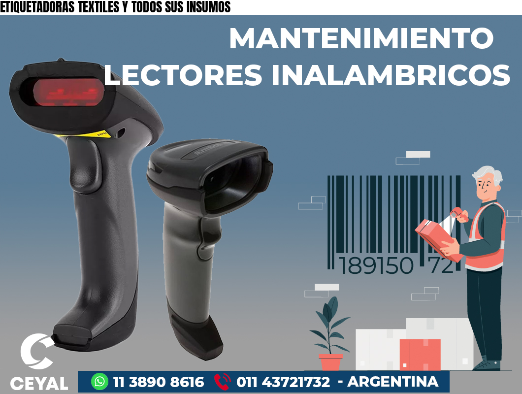 ETIQUETADORAS TEXTILES Y TODOS SUS INSUMOS
