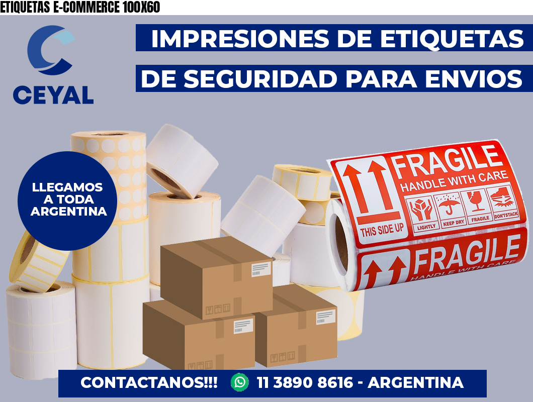 ETIQUETAS E-COMMERCE 100X60
