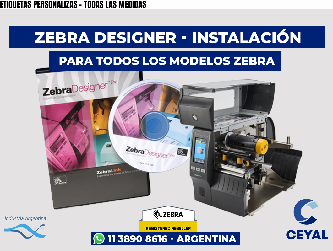 ETIQUETAS PERSONALIZAS - TODAS LAS MEDIDAS