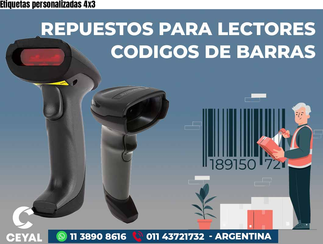 Etiquetas personalizadas 4x3