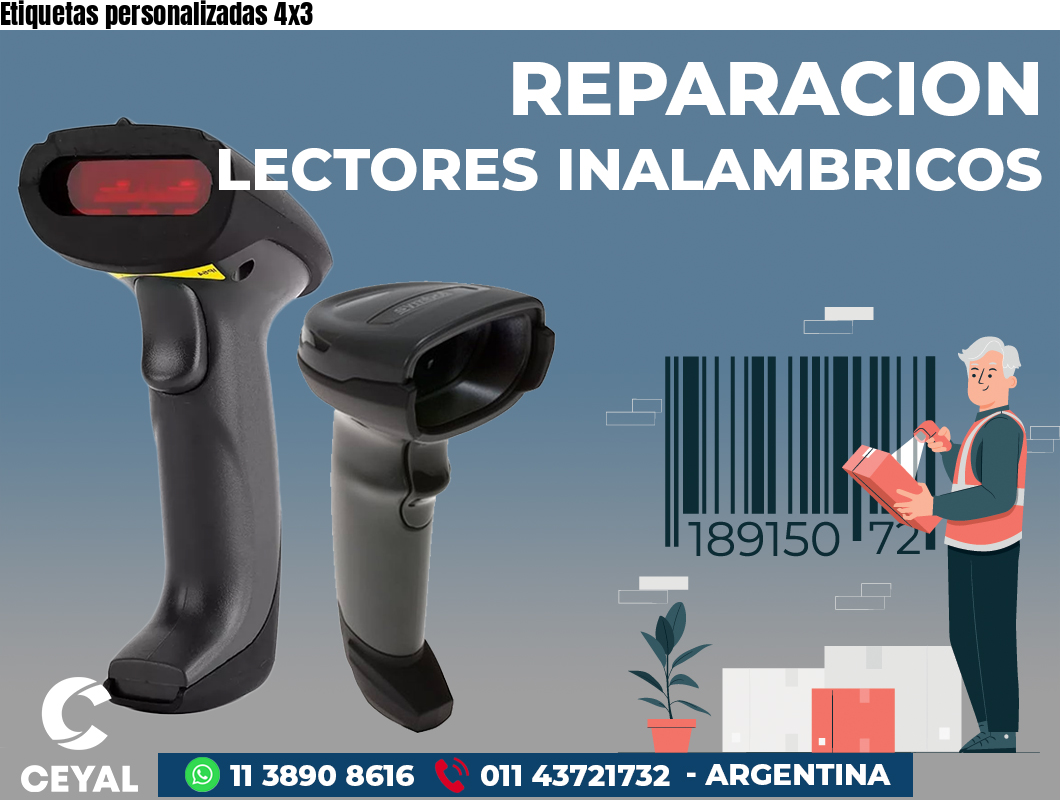 Etiquetas personalizadas 4x3