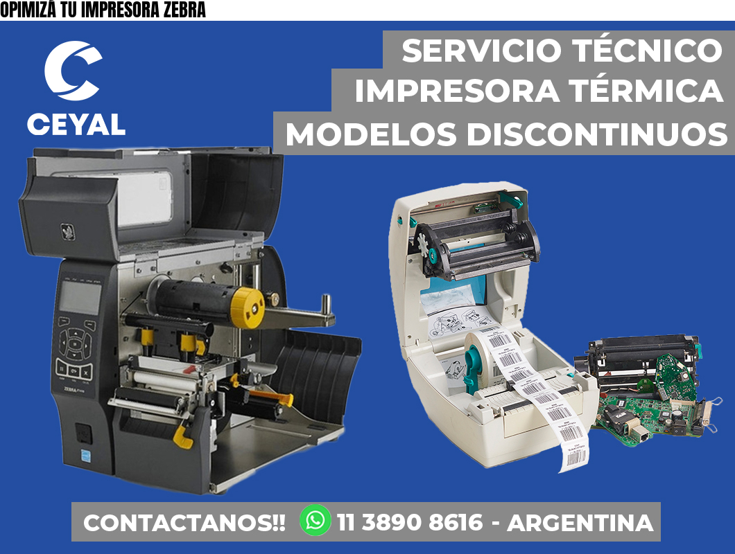 OPIMIZÁ TU IMPRESORA ZEBRA