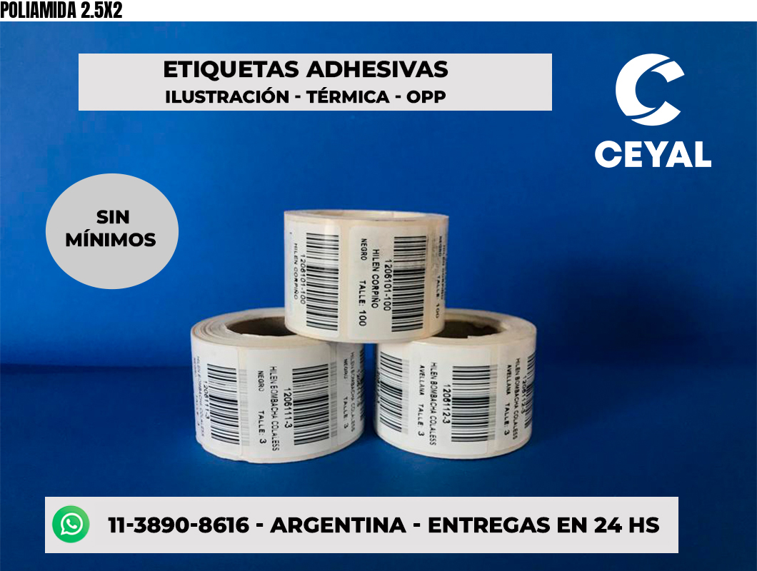 POLIAMIDA 2.5X2