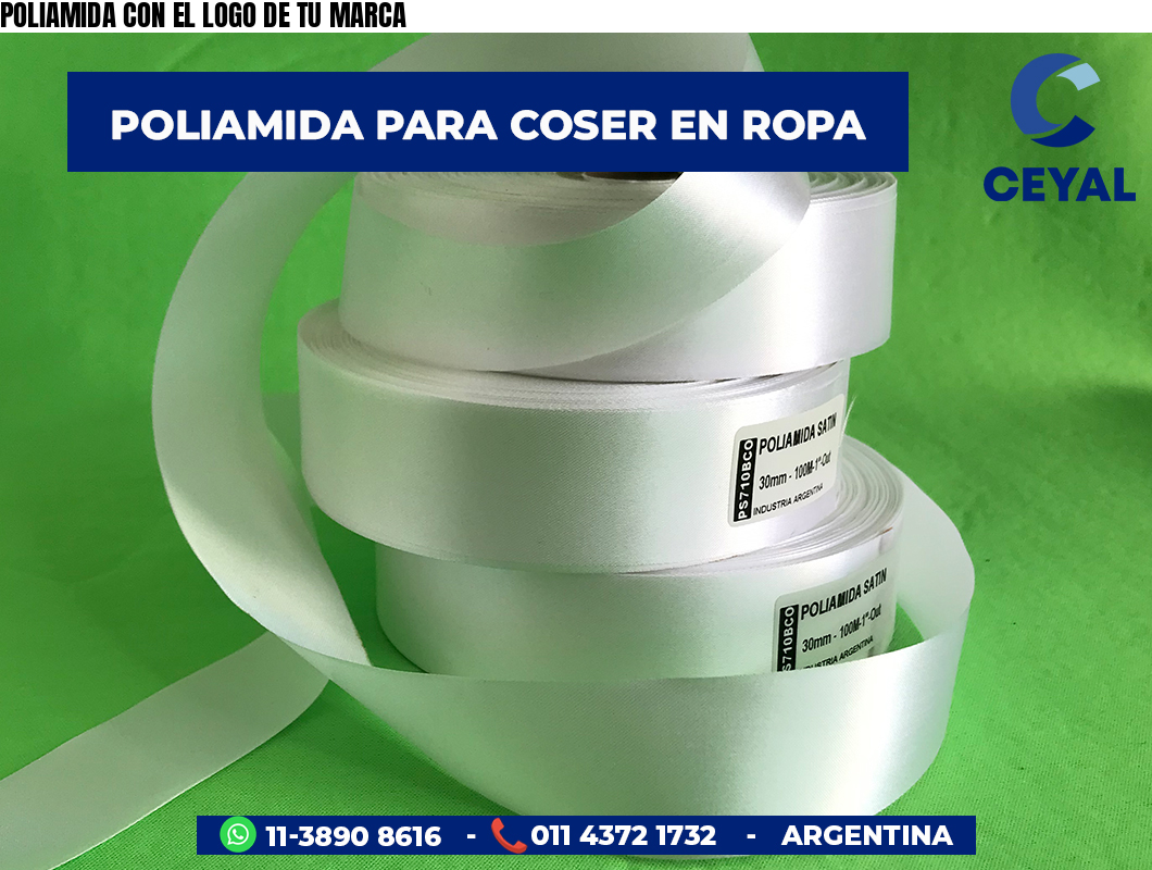 POLIAMIDA CON EL LOGO DE TU MARCA