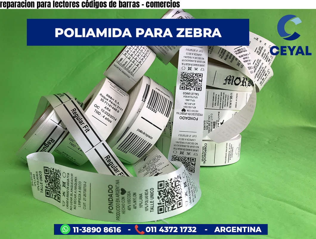 reparacion para lectores códigos de barras - comercios