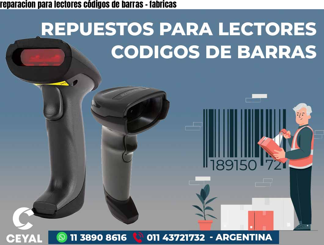 reparacion para lectores códigos de barras – fabricas