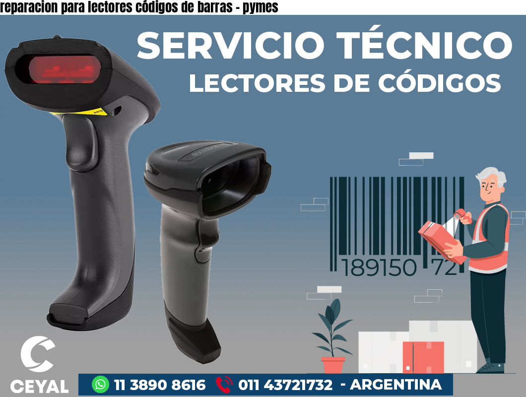 reparacion para lectores códigos de barras – pymes