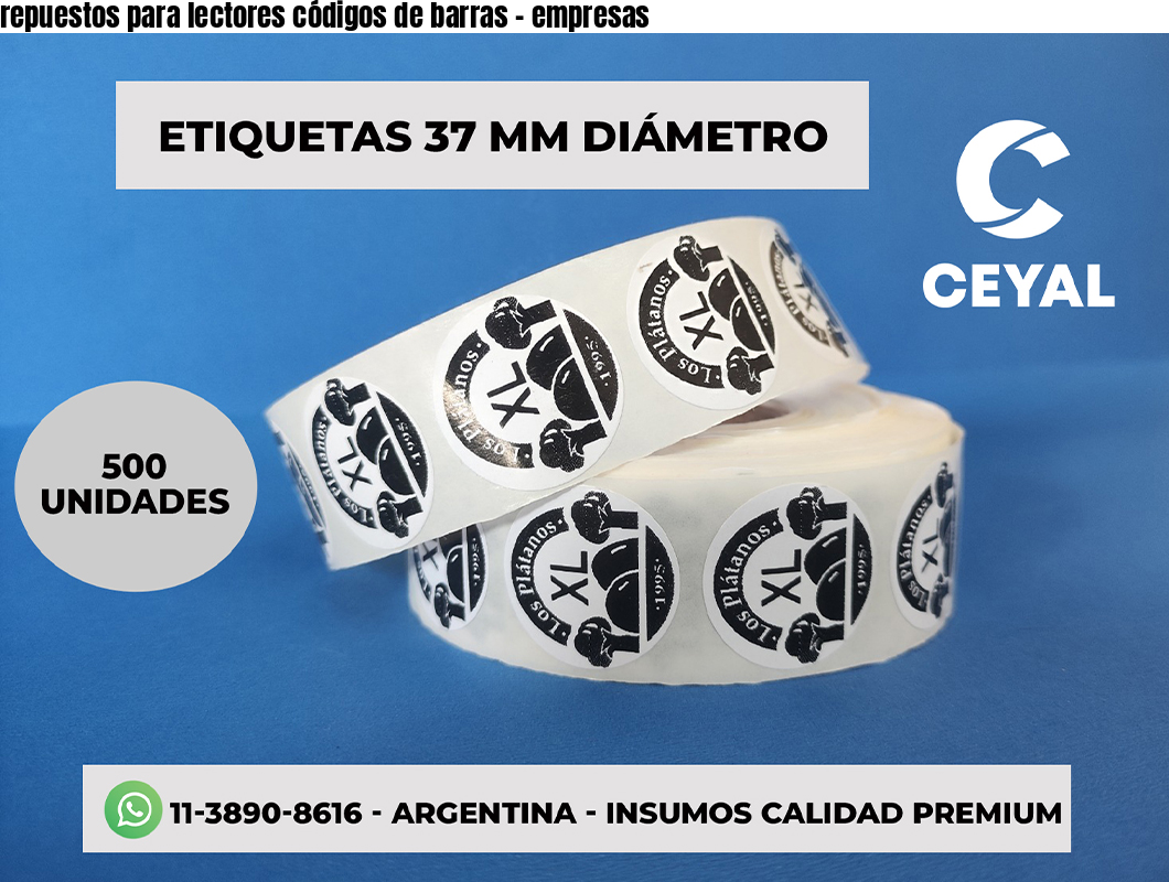 repuestos para lectores códigos de barras - empresas