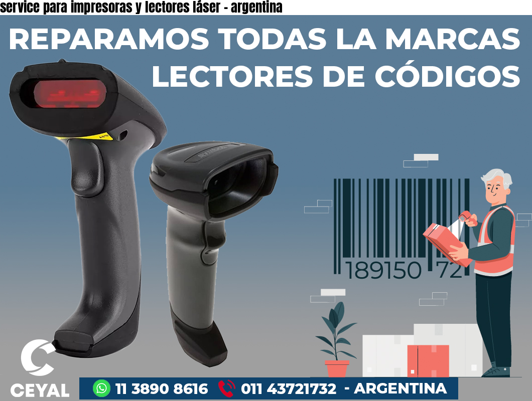 service para impresoras y lectores láser - argentina