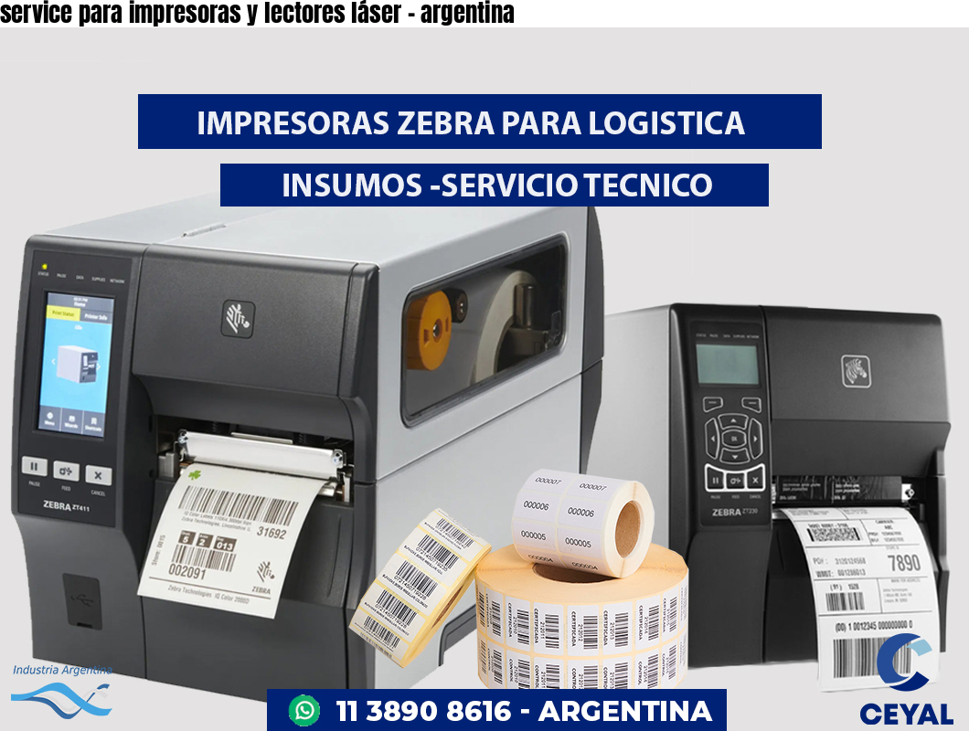 service para impresoras y lectores láser - argentina