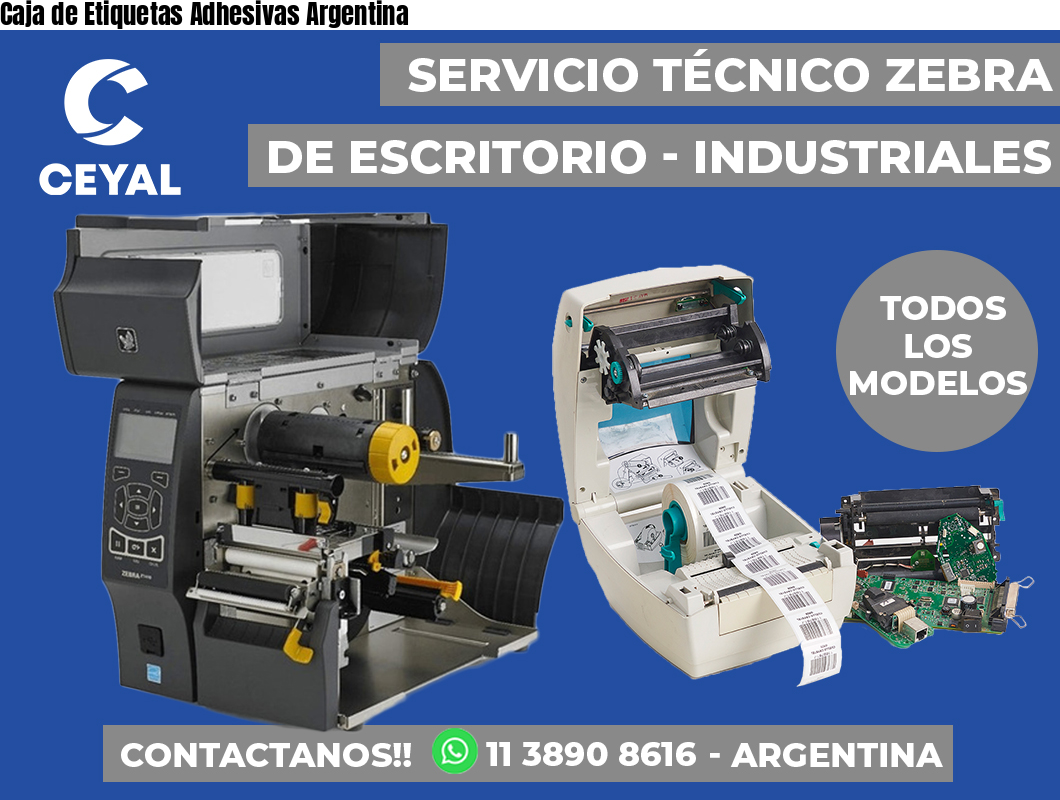 Caja de Etiquetas Adhesivas Argentina