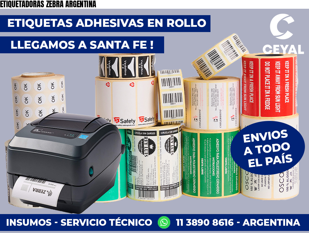 ETIQUETADORAS ZEBRA ARGENTINA