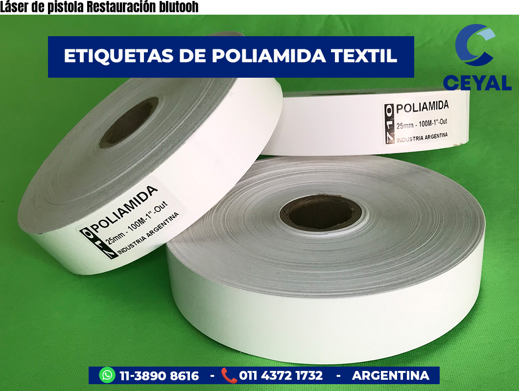 Láser de pistola Restauración blutooh