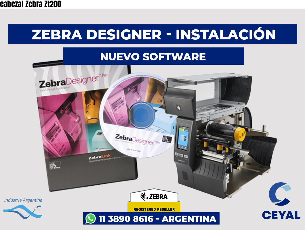 cabezal Zebra Zt200