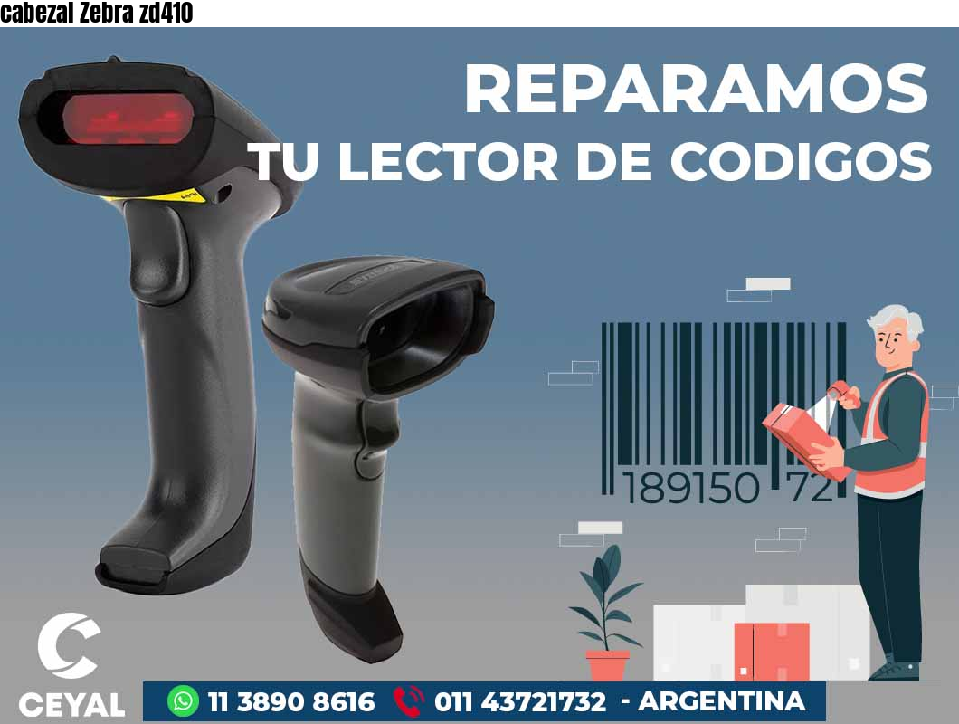 cabezal Zebra zd410