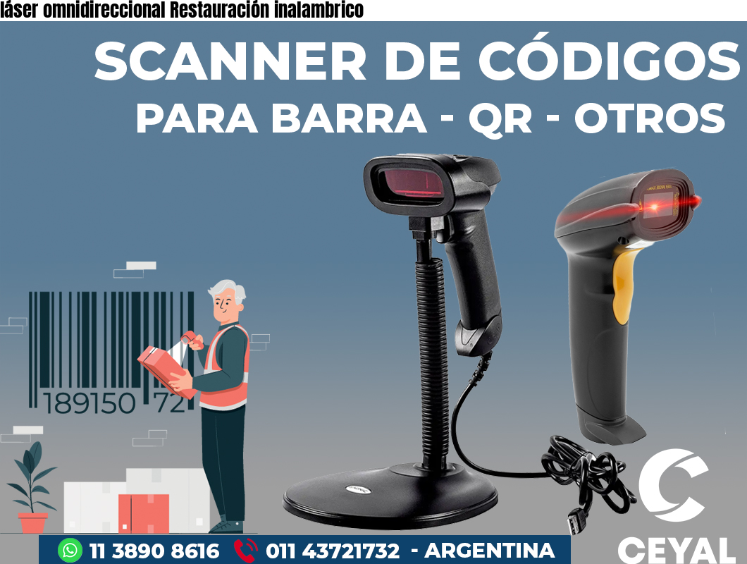 láser omnidireccional Restauración inalambrico