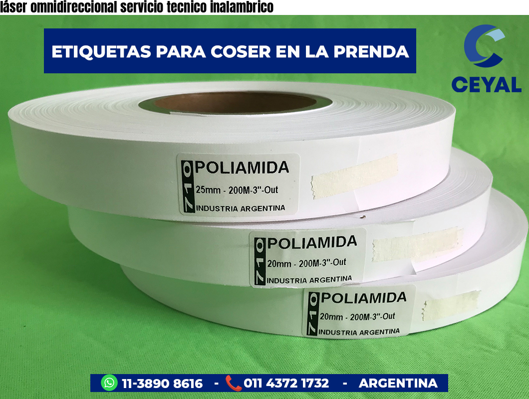 láser omnidireccional servicio tecnico inalambrico