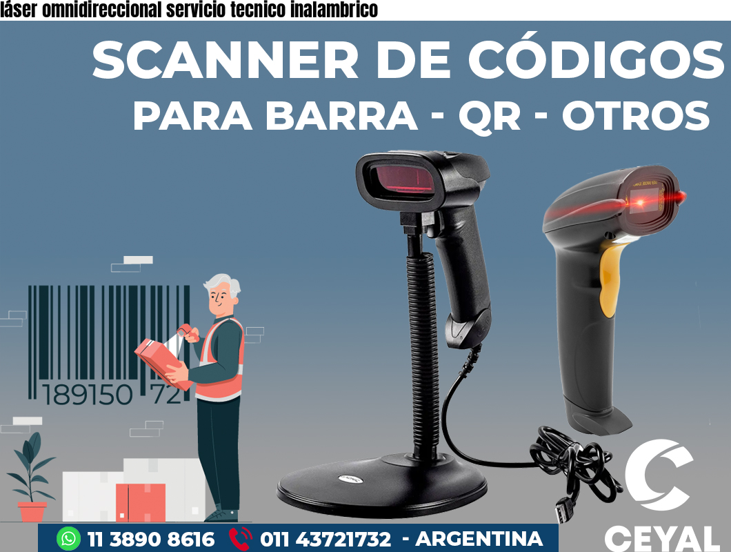 láser omnidireccional servicio tecnico inalambrico