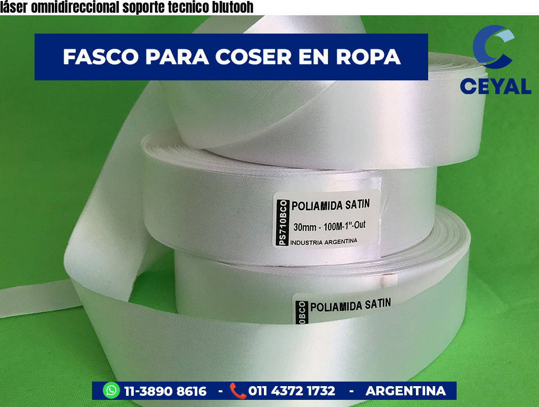 láser omnidireccional soporte tecnico blutooh