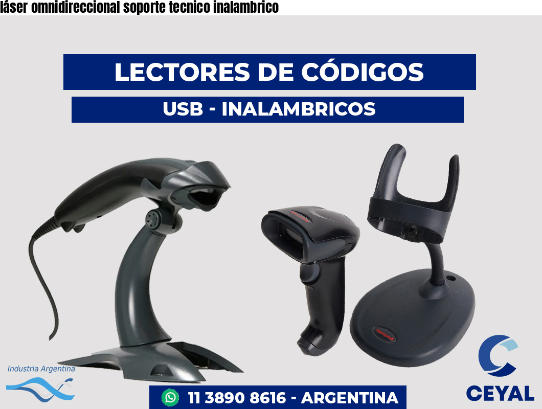láser omnidireccional soporte tecnico inalambrico