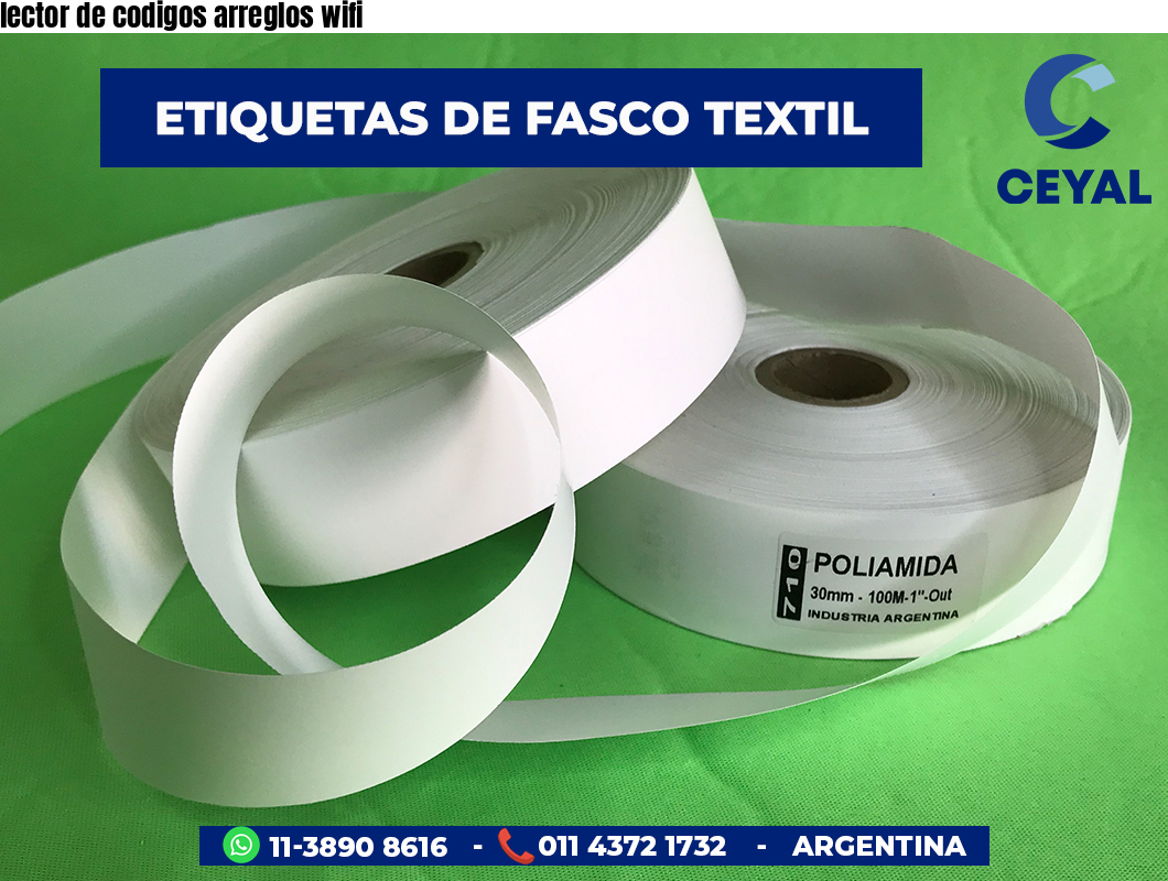 lector de codigos arreglos wifi