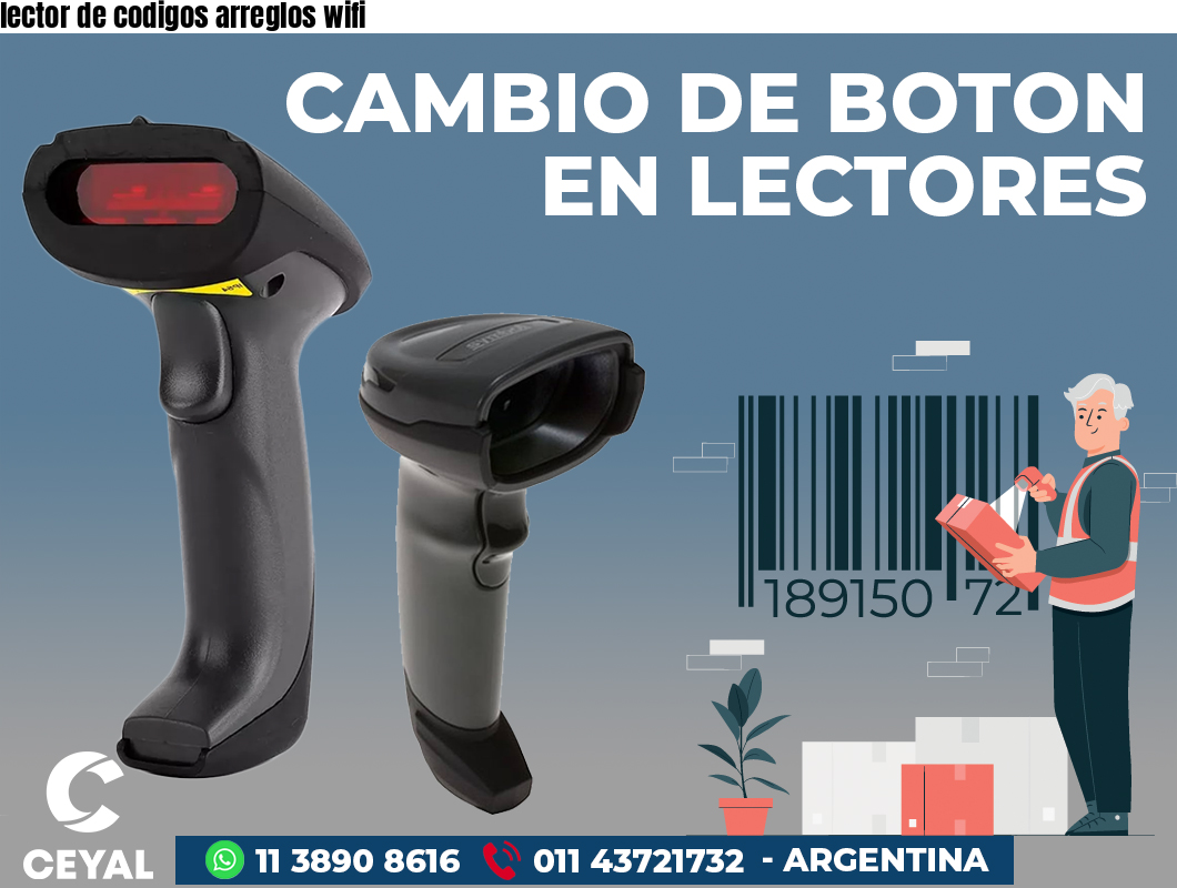 lector de codigos arreglos wifi