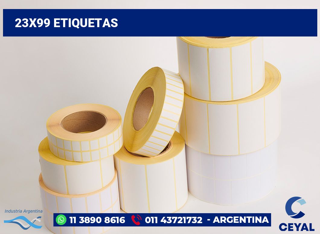 23x99 Etiquetas
