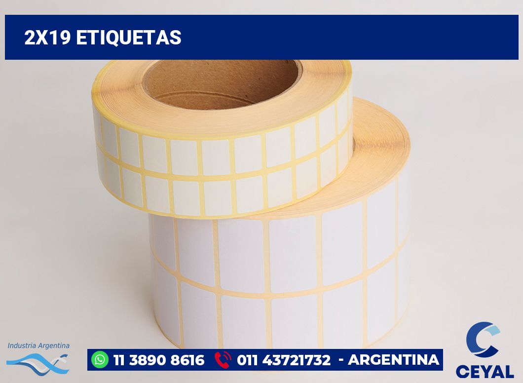 2x19 Etiquetas