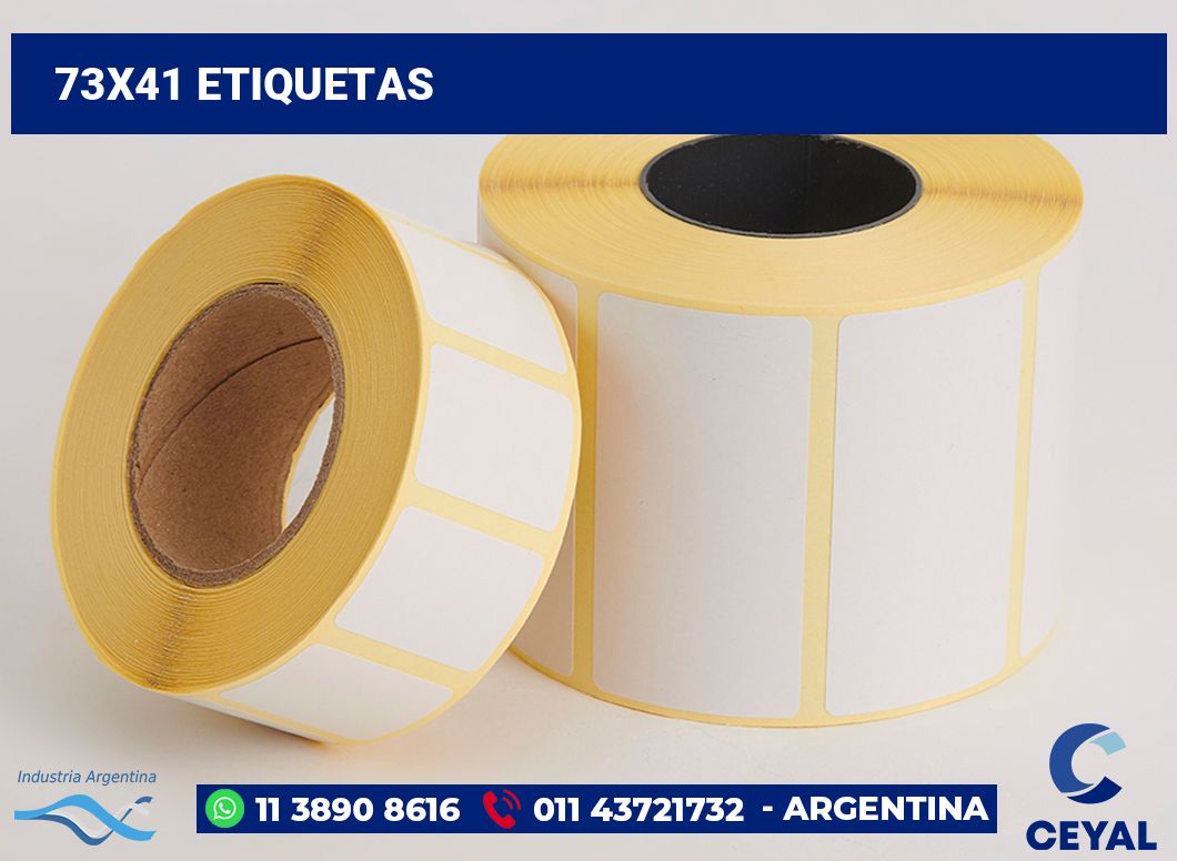 73x41 Etiquetas