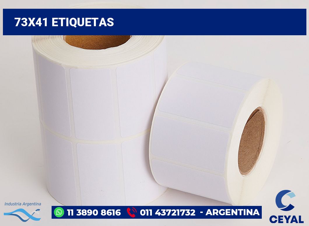 73x41 Etiquetas