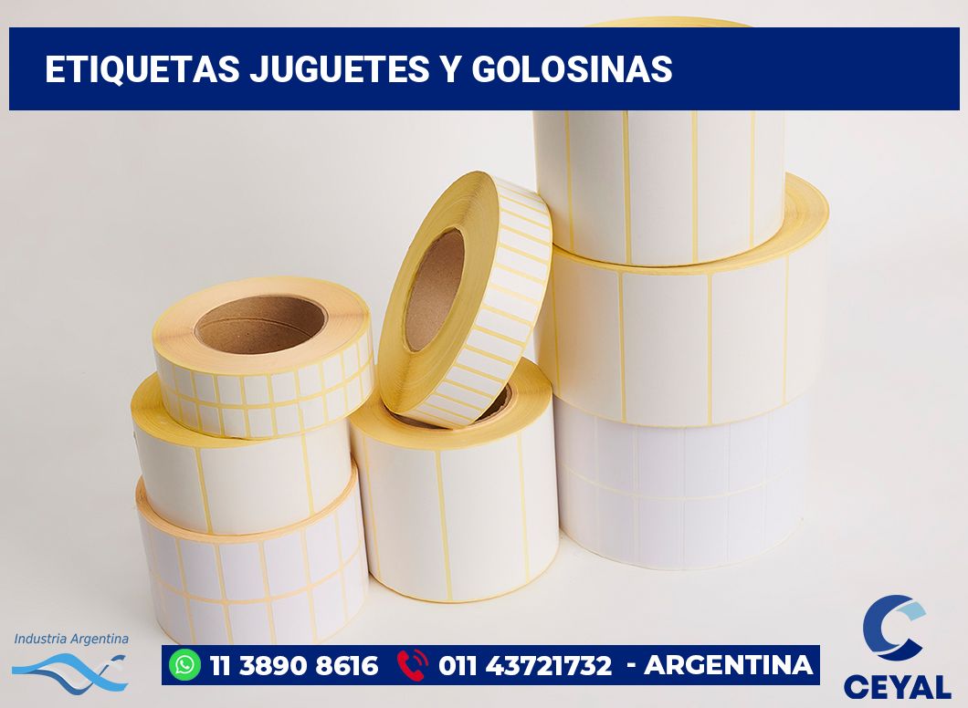 Etiquetas Juguetes y golosinas