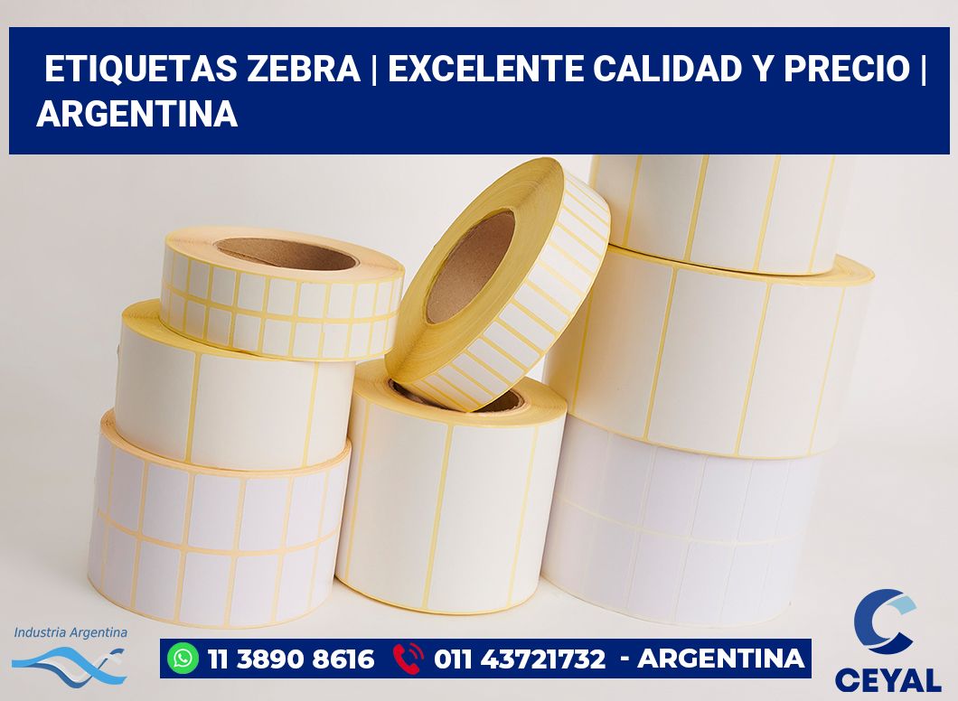 Etiquetas Zebra | Excelente calidad y precio | Argentina