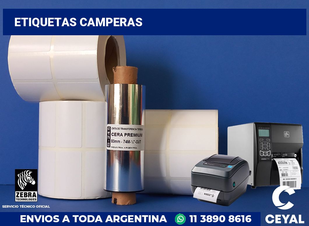 Etiquetas camperas