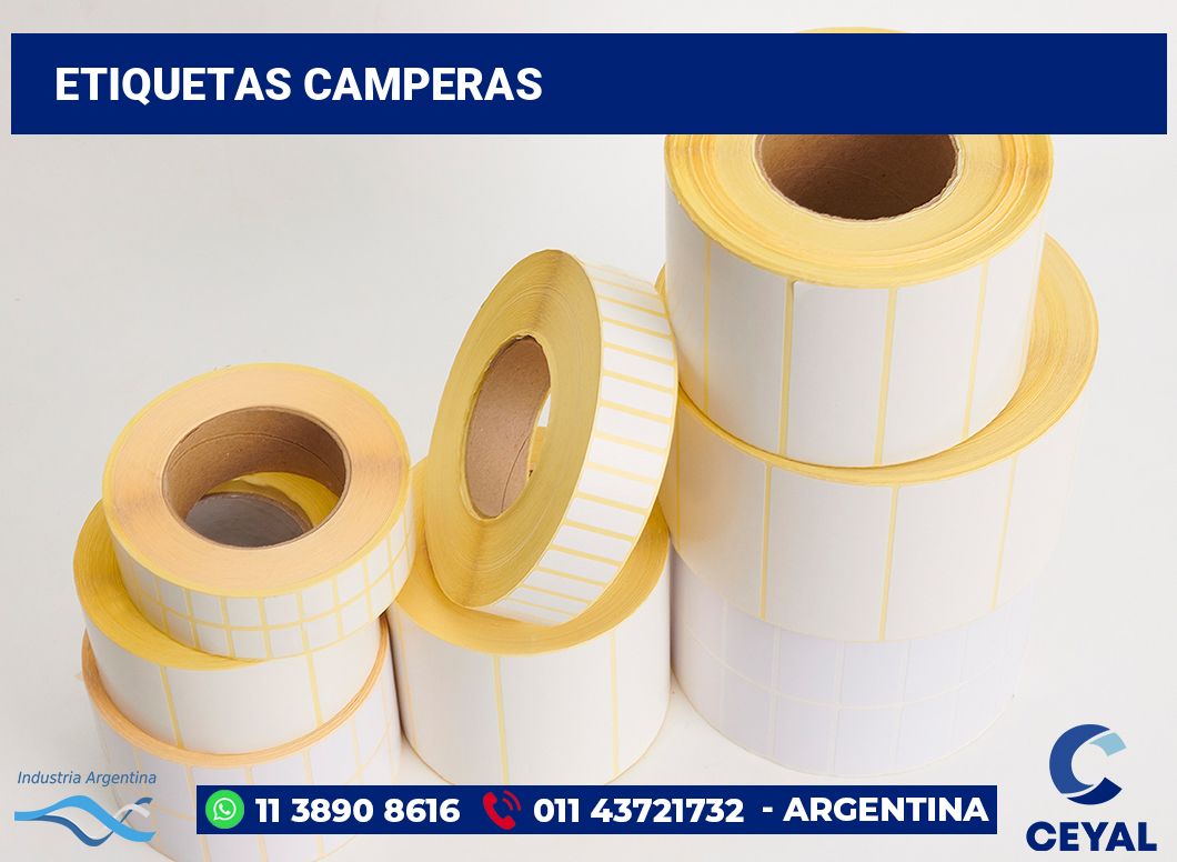 Etiquetas camperas