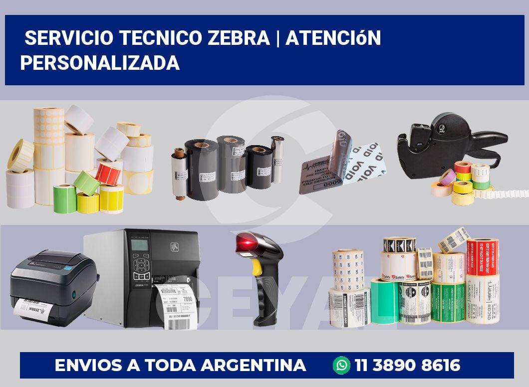 Servicio tecnico Zebra | Atención personalizada