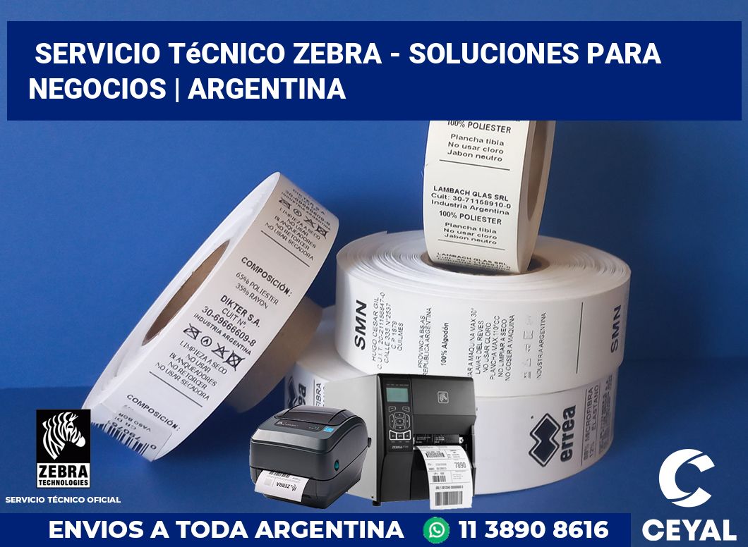 Servicio técnico Zebra - Soluciones para negocios | Argentina