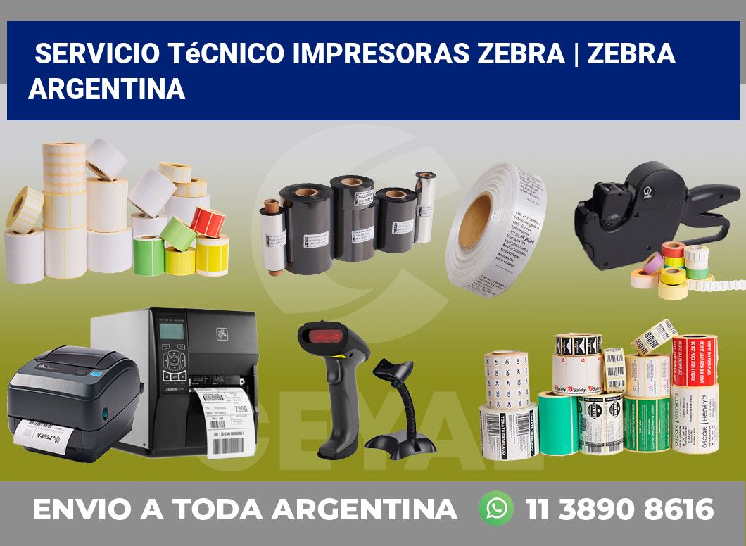 Servicio técnico impresoras Zebra | Zebra argentina