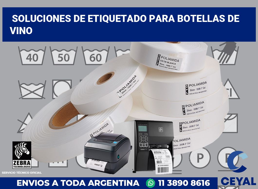 Soluciones de Etiquetado para Botellas de Vino