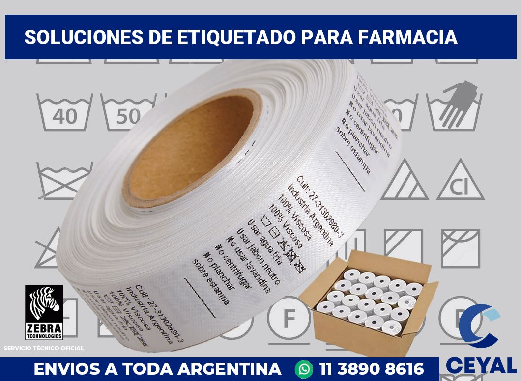 Soluciones de Etiquetado para farmacia