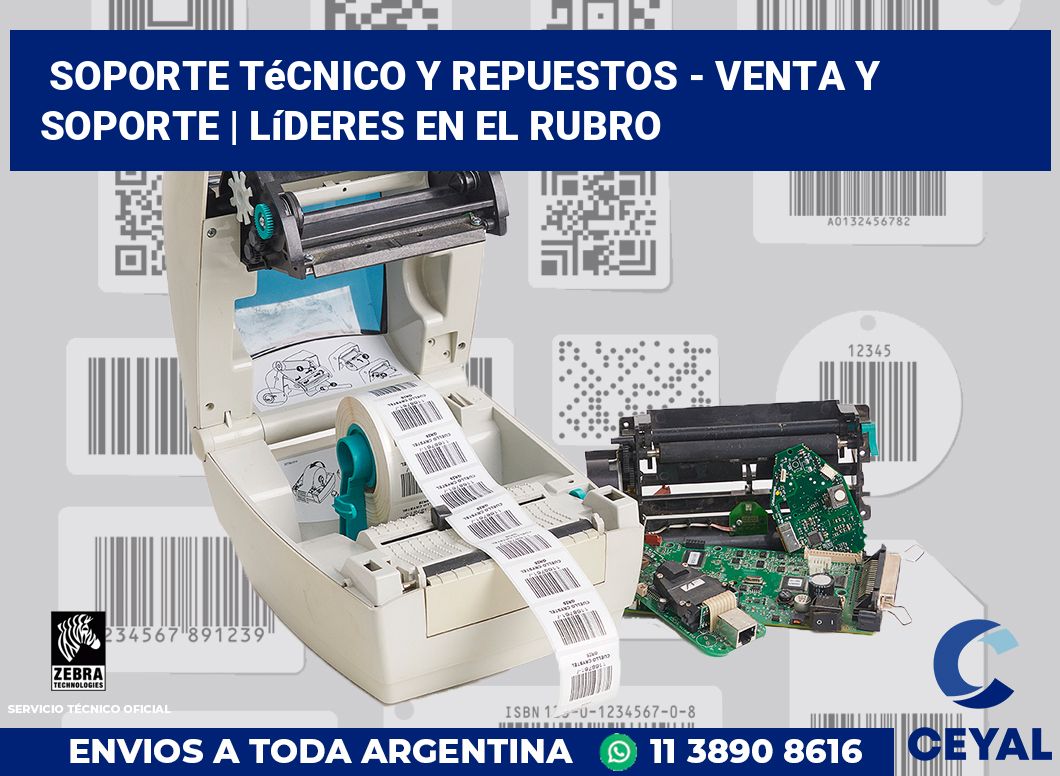 Soporte Técnico y Repuestos - Venta y soporte | Líderes en el rubro