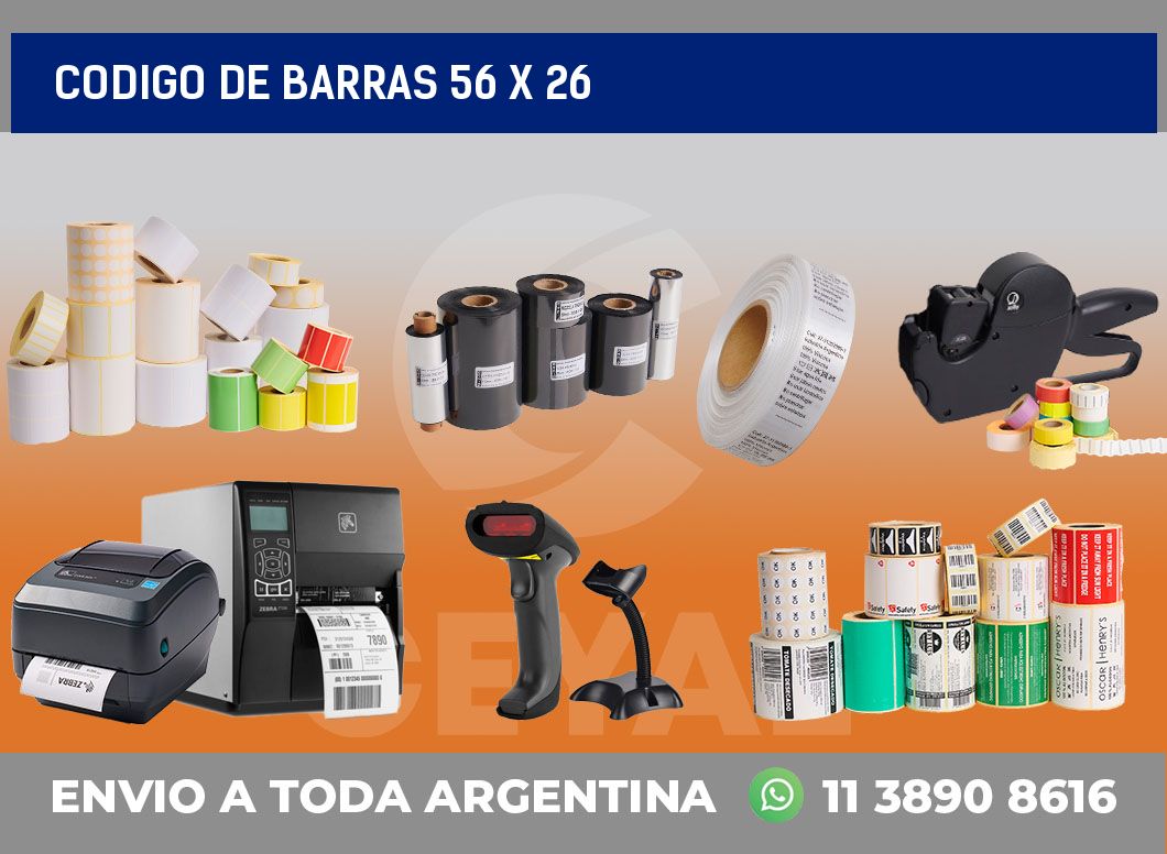 codigo de barras 56 x 26