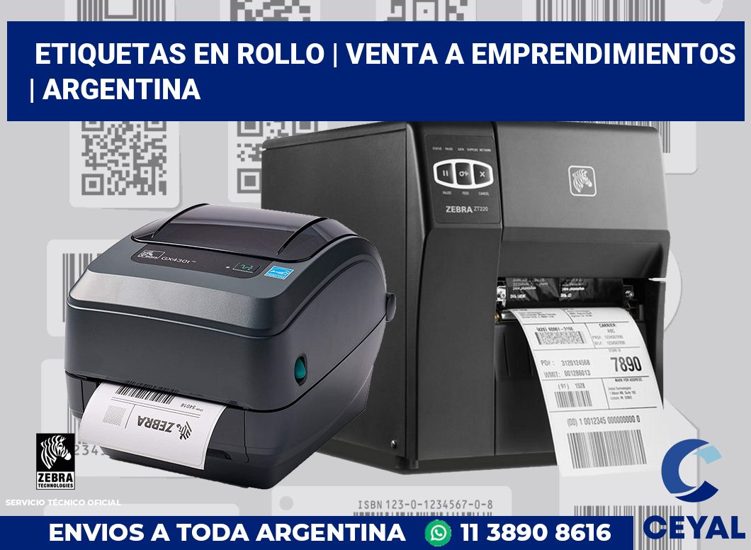 etiquetas en rollo | Venta a emprendimientos | Argentina