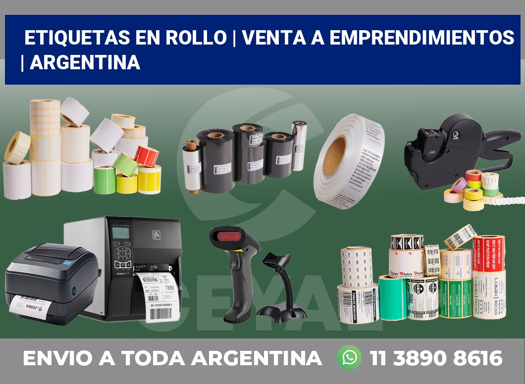 etiquetas en rollo | Venta a emprendimientos | Argentina