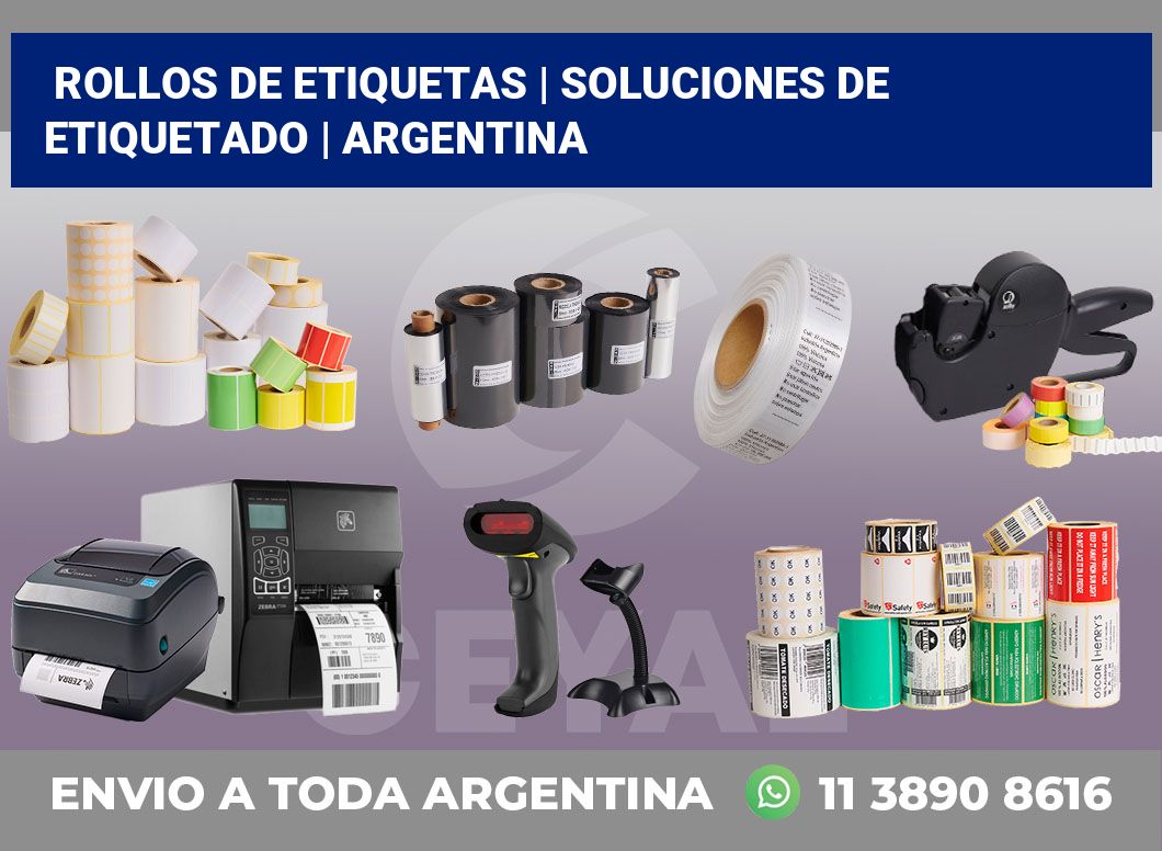 rollos de etiquetas | Soluciones de etiquetado | Argentina