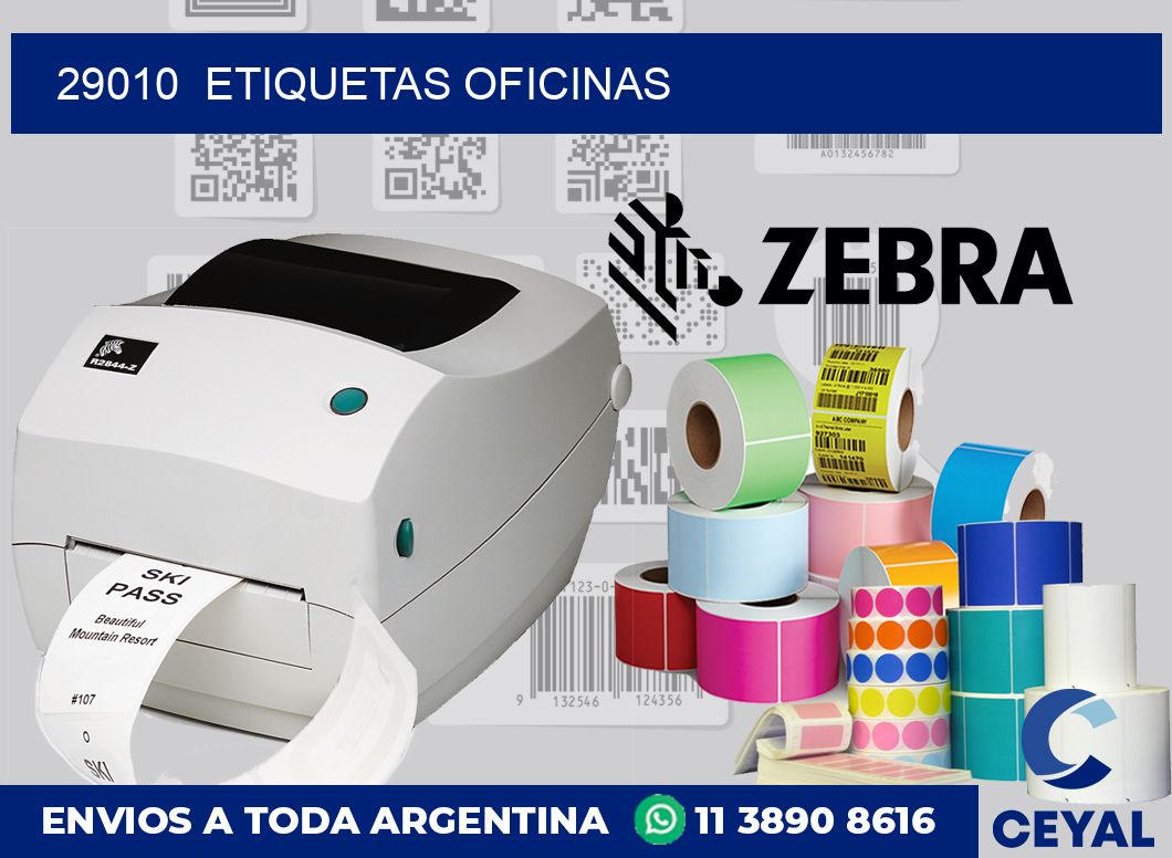 29010 Etiquetas oficinas