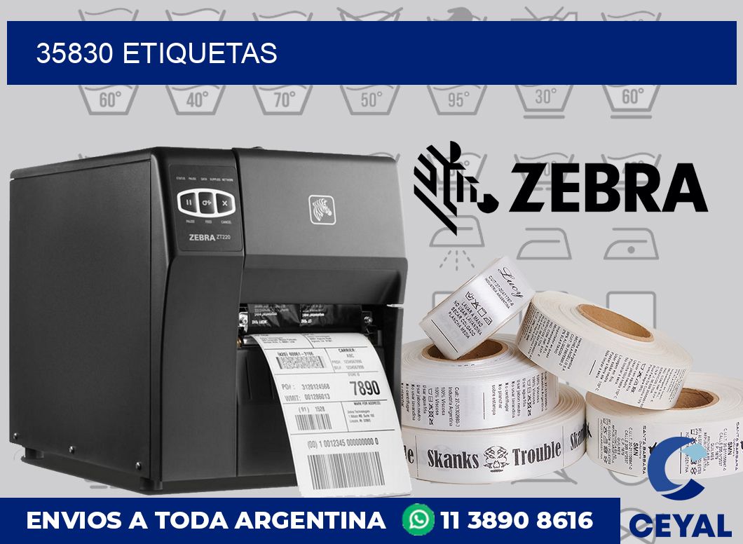 35830 etiquetas